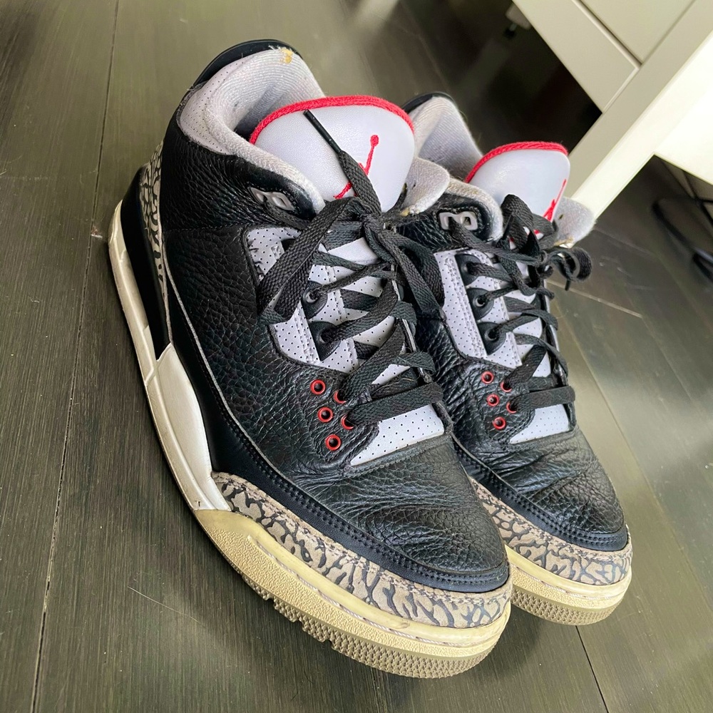Black Cement Jordan 3s